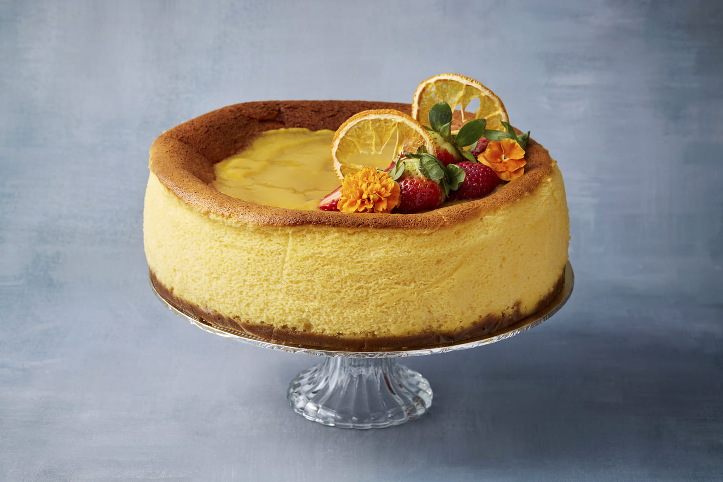 Lemon Yoghurt baked Cheesecake